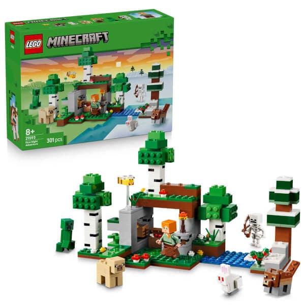 LEGO Minecraft İlk Gece Macerası 21593 - 8 Yaş ve Üzeri Çocuklar için Yaratıcı O... - En Uygun Fiyatlarla Piinti'de