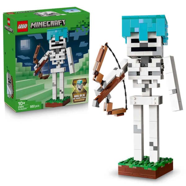 LEGO Minecraft İskelet 21594 - 10 Yaş ve Üzeri Çocuklar için Yaratıcı Oyuncak Ya... - En Uygun Fiyatlarla Piinti'de