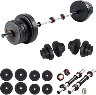 Ecgspor 32 KG Multifonksiyonel Halter Seti ve Dambıl Seti Ağırlık Fitness Seti - Piinti Fiyat Karşılaştırması