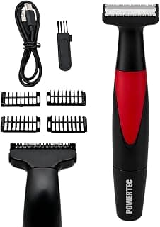 Powertec TR-655 Vücut Tıraş Makinesi (Body Groom) Çift Bıçak - Sıfıra Yakın Kesim - Piinti Fiyat Karşılaştırması