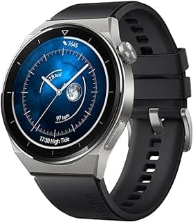 Huawei Watch GT 3 Pro 46mm Titanyum Kasa ve Siyah Kauçuk Kayış Akıllı Saat - Piinti Fiyat Karşılaştırması