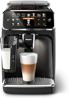 Philips 5400 Serisi Espresso Makinesi - Kahve Çekirdeği - LatteGo Süt Köpürtücü, 12 Özel Kahve, Sezgisel Ekran, 4 Kullanıcı Profili, Siyah (EP5441/50) - Piinti Fiyat Karşılaştırması