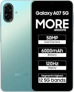 Samsung Galaxy A07 5G (4GB RAM, 128GB Depolama) | 6,7 inç HD+ 120Hz Ekran | MediaTek Dimensity 6300 | 50MP + 2MP Arka Kamera | 6000 mAh Batarya (Samsu - Piinti Fiyat Karşılaştırması