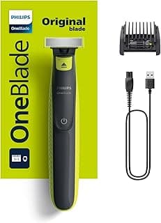Philips OneBlade Yüz için Hibrit Tıraş Makinesi, Sakal Şekillendirici, Islak/Kuru Kullanım, 5’i 1 Arada Ayarlanabilir Tarak,Çift Taraflı Bıçak, 45 Dak - Piinti Fiyat Karşılaştırması