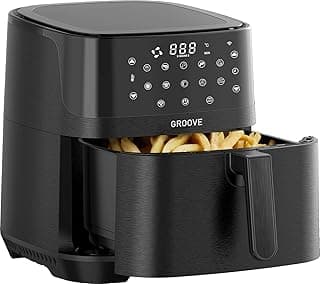 Groove Max XXL 7L 1800W WiFi Smart Airfryer Air Fryer Yağsız Sıcak Hava Fritözü Siyah - Piinti Fiyat Karşılaştırması