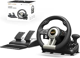 PXN V3 Pro direksiyon, 180 derece, evrensel, USB, pedallı direksiyon, PS3, PS4, Xbox One, Switch için, siyah - Piinti Fiyat Karşılaştırması