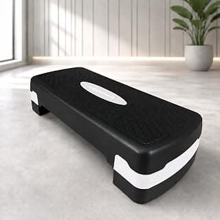 2 Kademeli Ayarlanabilir Step Tahtası, Kaymaz Yüzeyli Aerobik Step Platformu, Evde Fitness Kardiyo Egzersiz Aleti, Pilates ve Spor Antrenman Basamağı, - Piinti Fiyat Karşılaştırması
